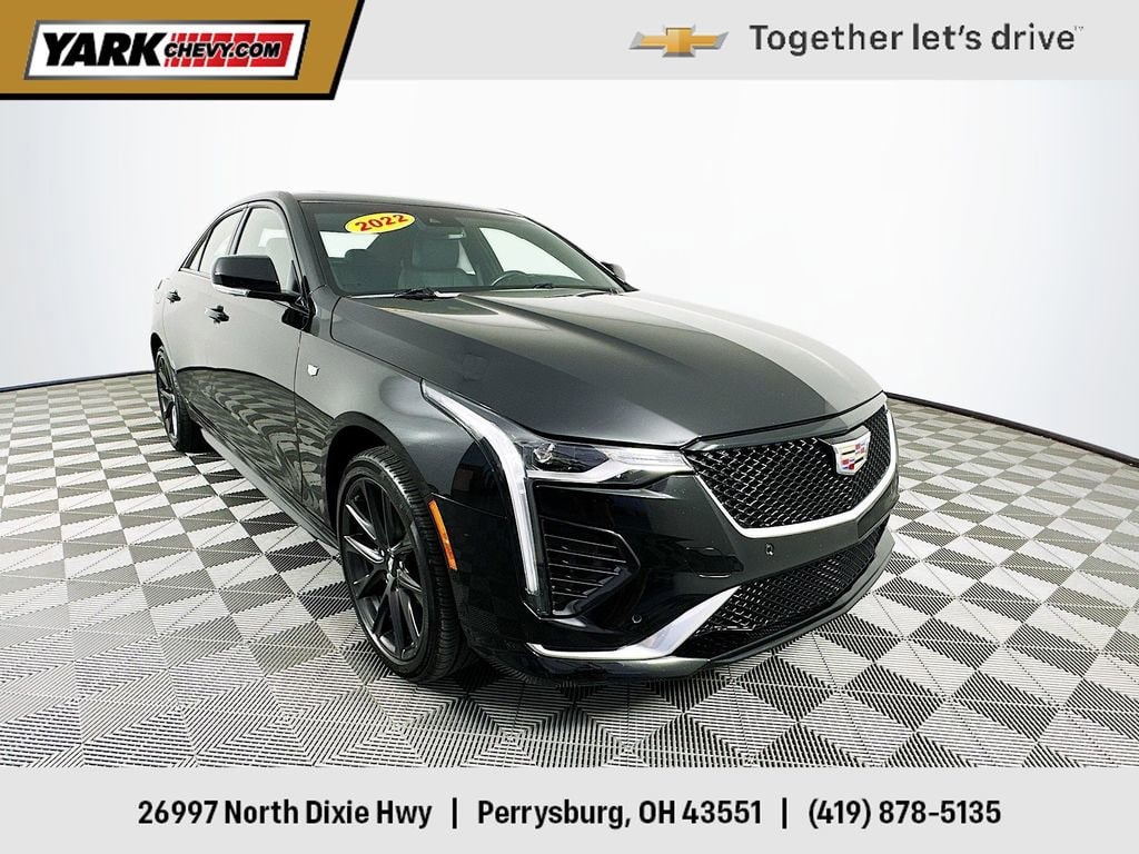 Used 2022 CADILLAC CT4 Sport Car