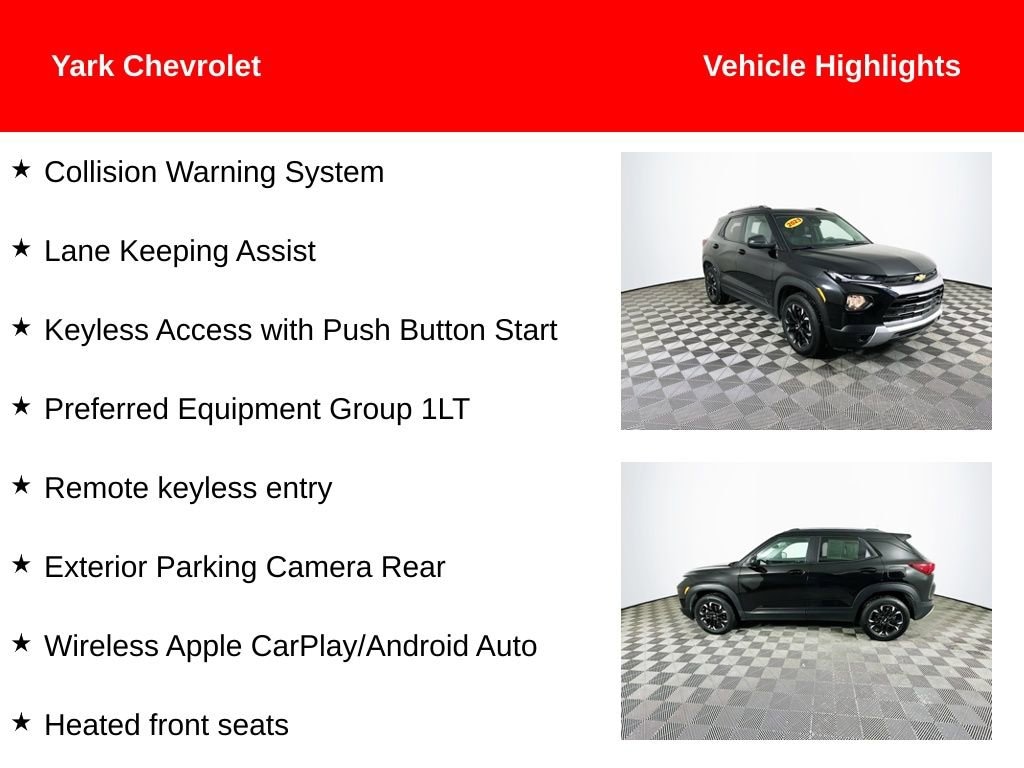 Used 2023 Chevrolet Trailblazer LT SUV