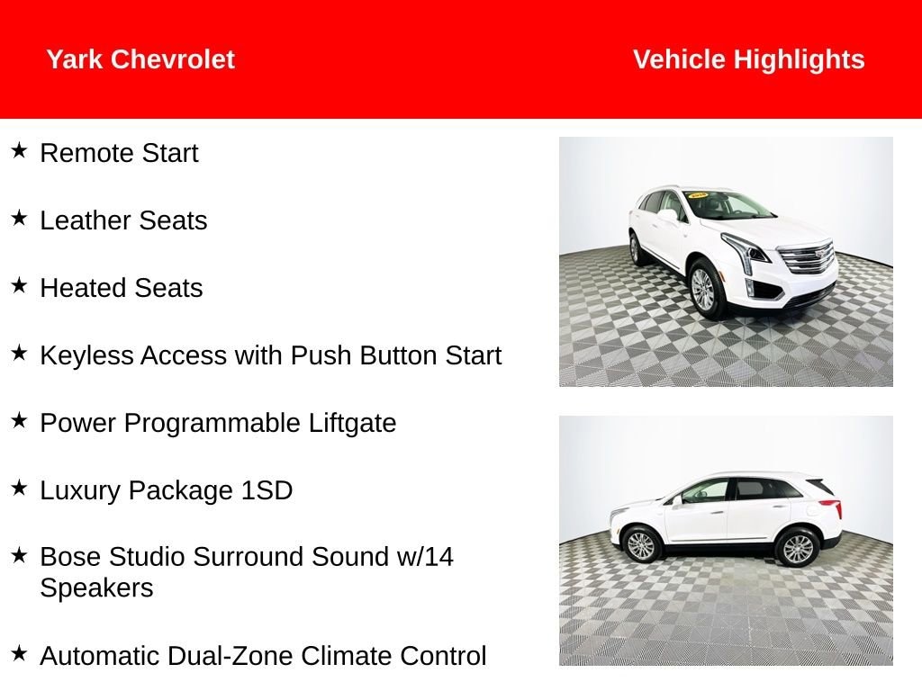 Used 2019 CADILLAC XT5 Luxury AWD SUV