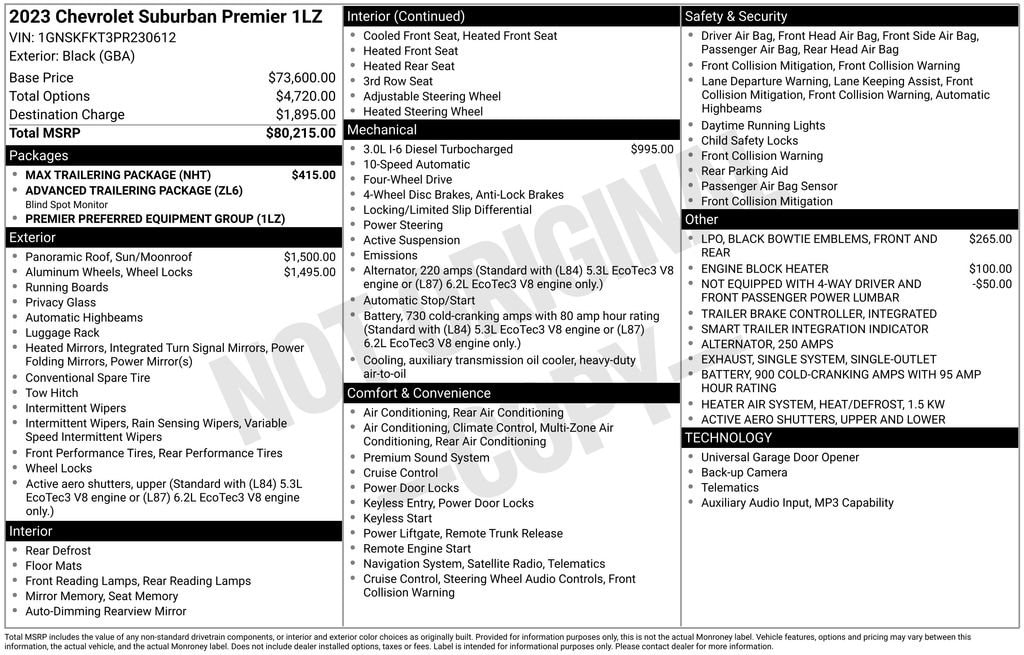 2023 Chevrolet Suburban Premier - Photo 42