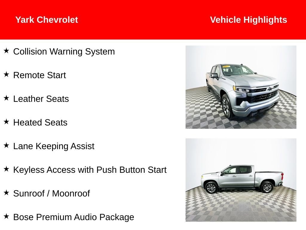 Used 2025 Chevrolet Silverado 1500 RST Truck