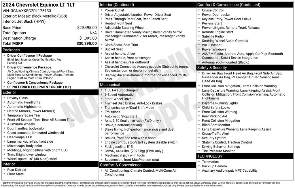 2024 Chevrolet Equinox LT - Photo 39