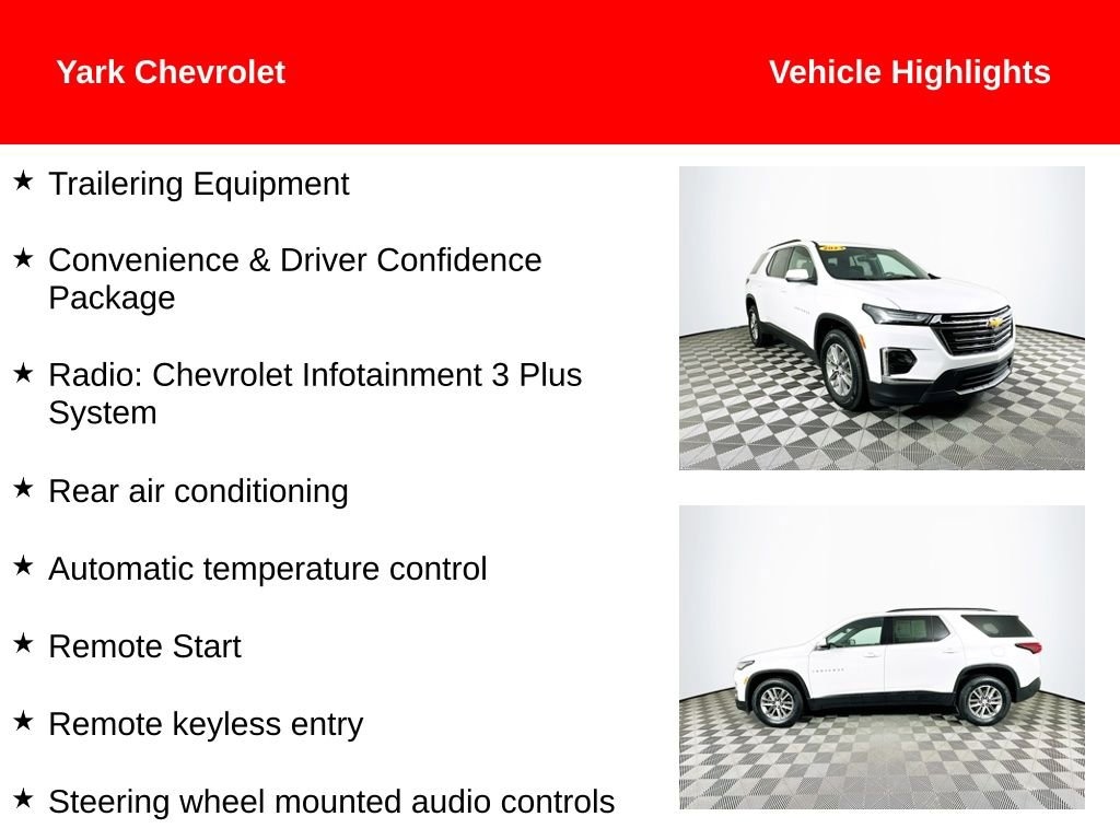 Used 2023 Chevrolet Traverse LT Cloth SUV