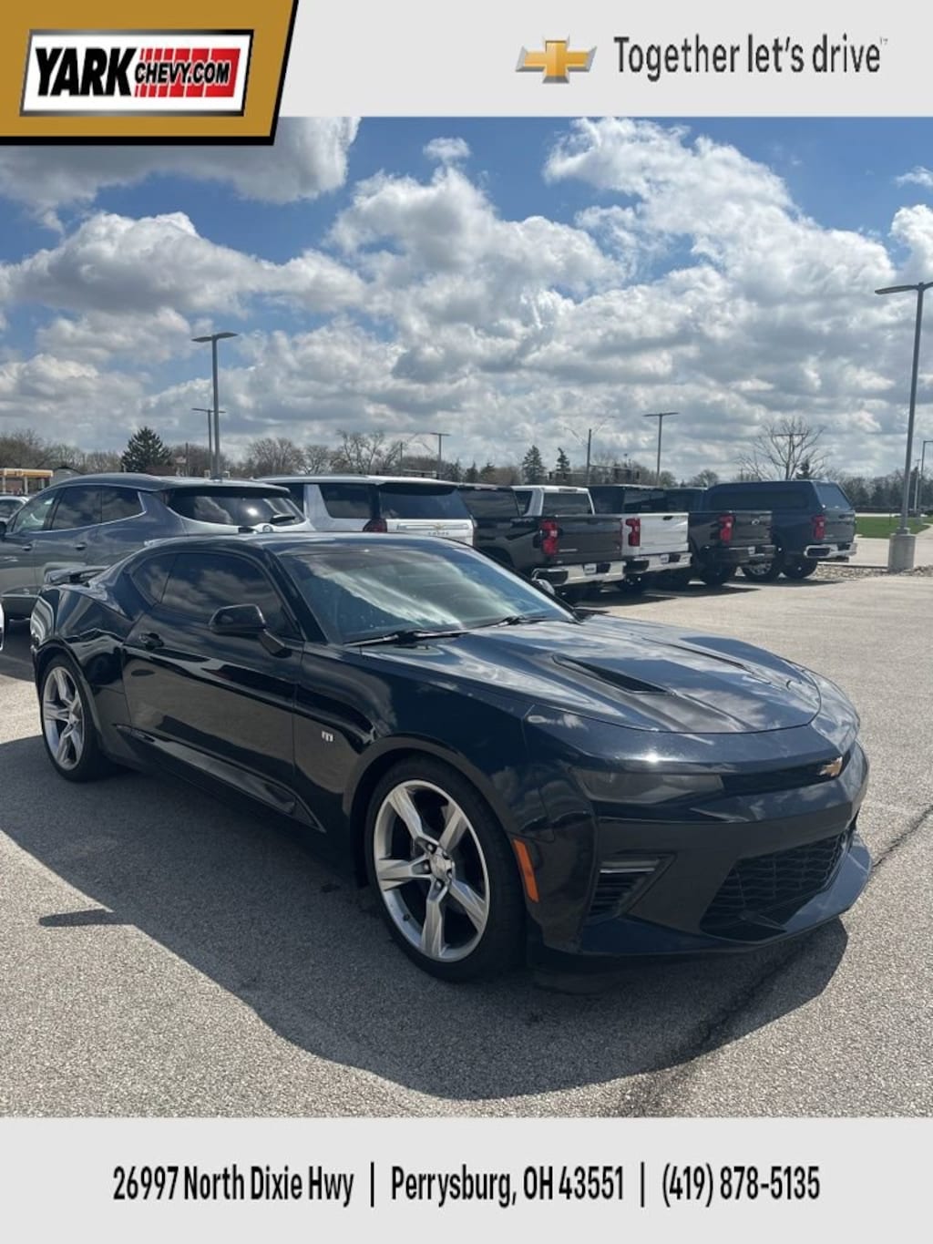 Used 2016 Chevrolet Camaro 2SS Coupe
