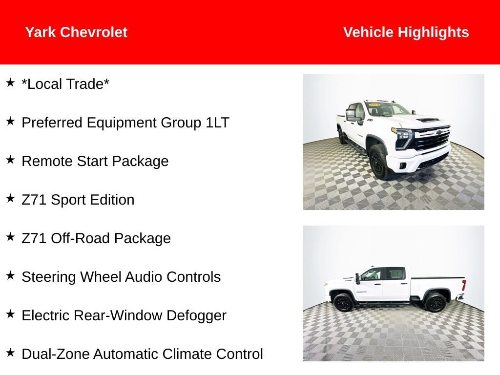 Used 2024 Chevrolet Silverado 2500 HD LT Truck Crew Cab
