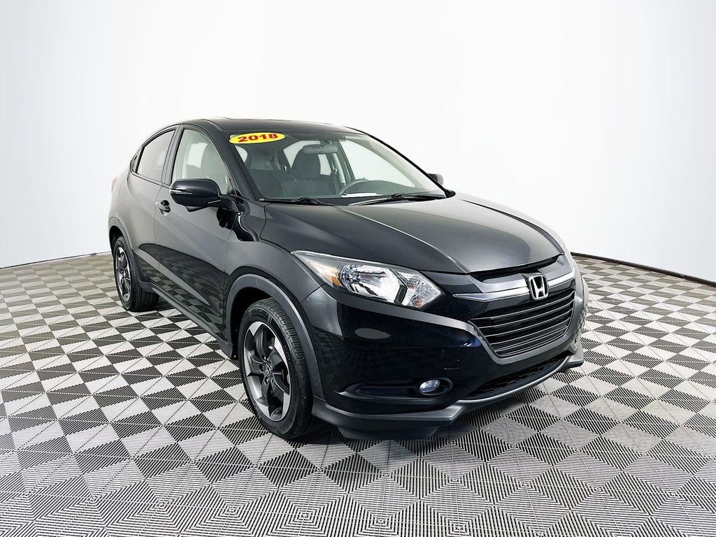 Used 2018 Honda HR-V EX with VIN 3CZRU6H58JG702525 for sale in Perrysburg, OH