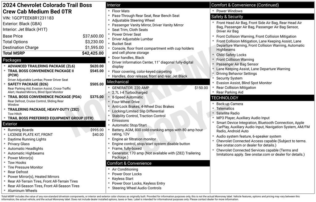 2024 Chevrolet Colorado Trail Boss - Photo 39
