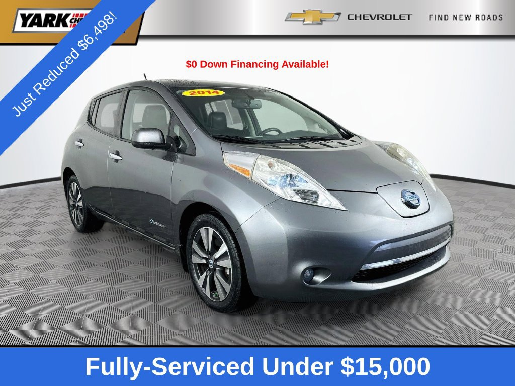 Used 2014 Nissan LEAF SL with VIN 1N4AZ0CP2EC335002 for sale in Perrysburg, OH