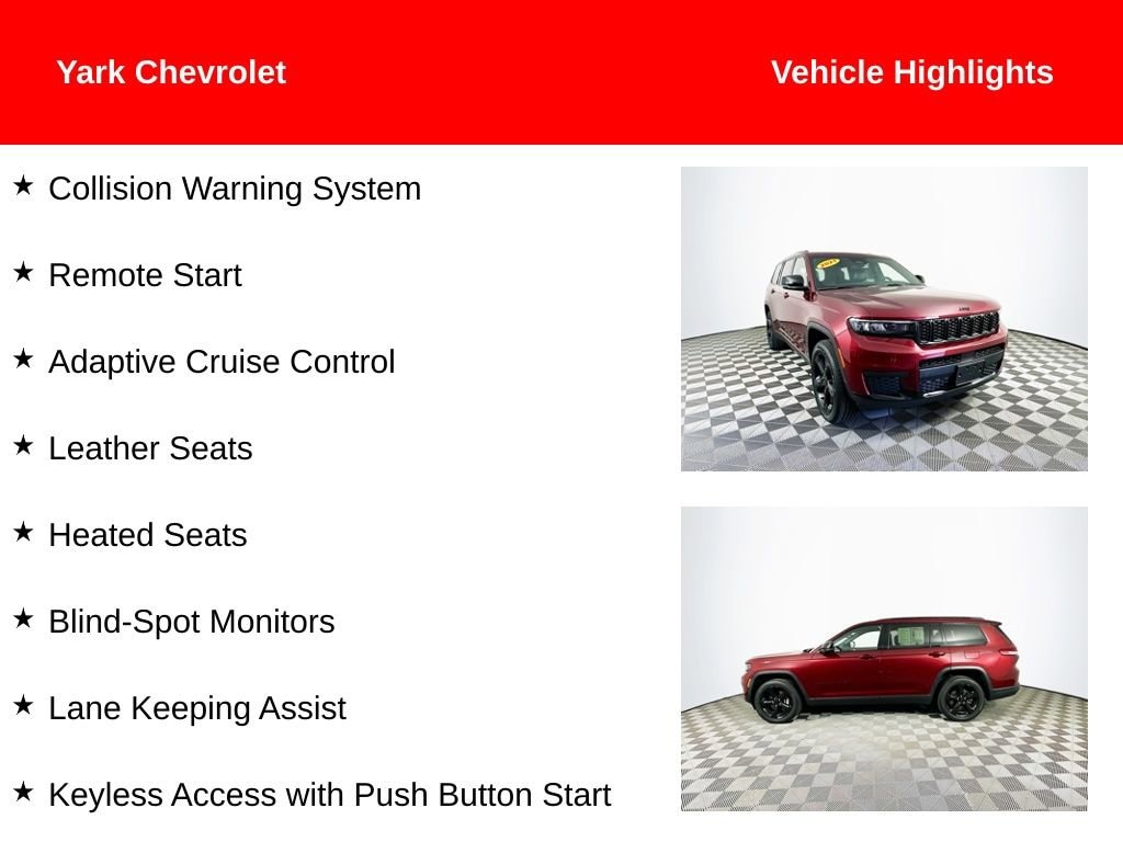 Used 2021 Jeep Grand Cherokee L Altitude 4x4 SUV