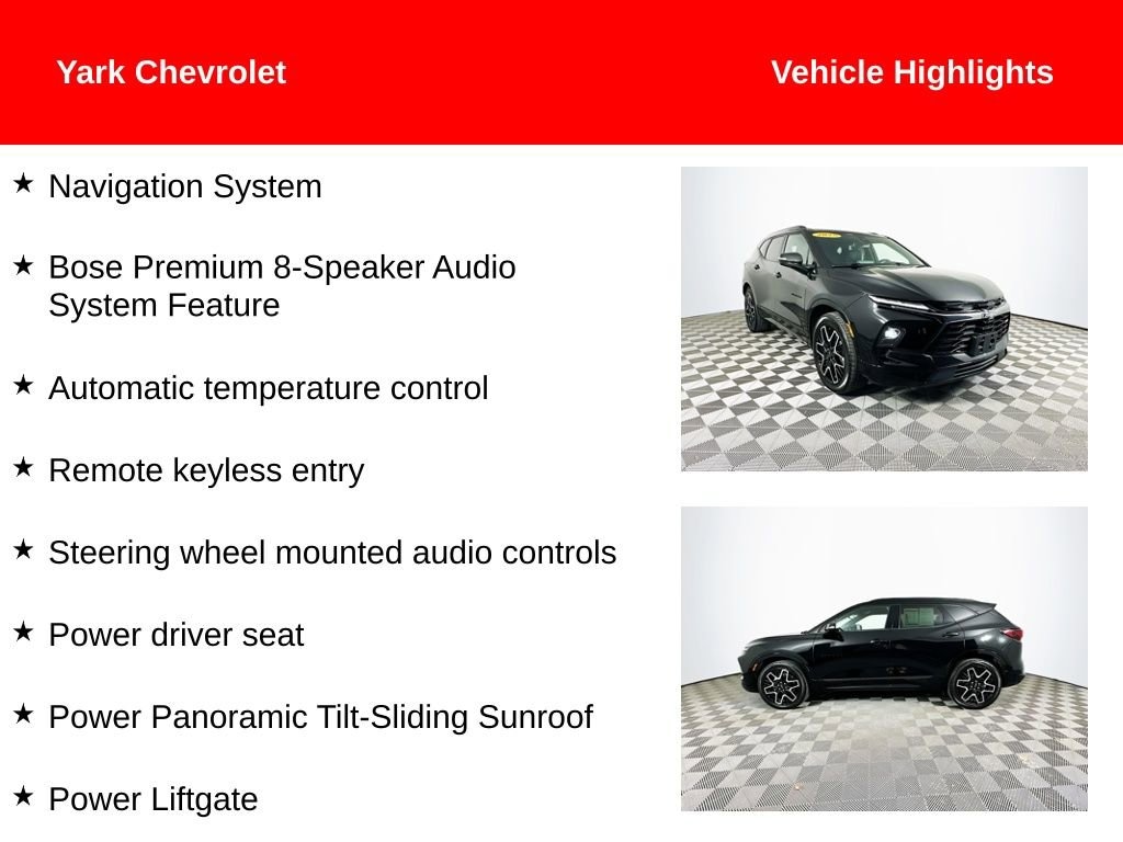 Used 2025 Chevrolet Blazer RS SUV