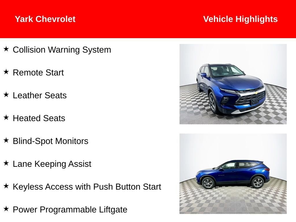 Used 2023 Chevrolet Blazer 3LT SUV