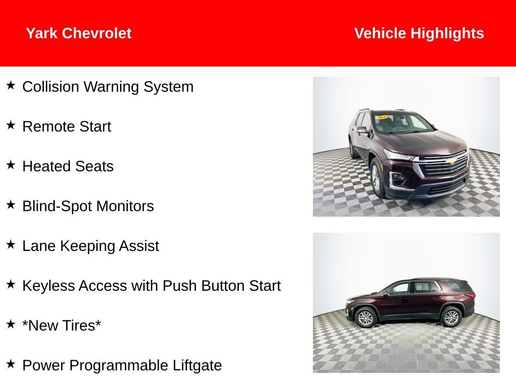 Used 2023 Chevrolet Traverse LT Cloth SUV