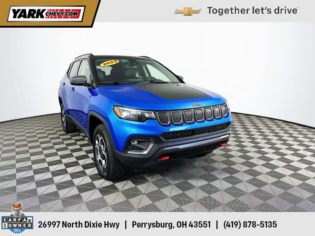 Used 2022 Jeep Compass Trailhawk 4x4 SUV