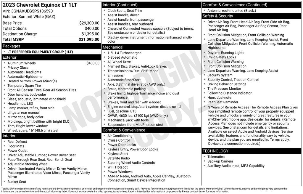 2023 Chevrolet Equinox LT - Photo 38