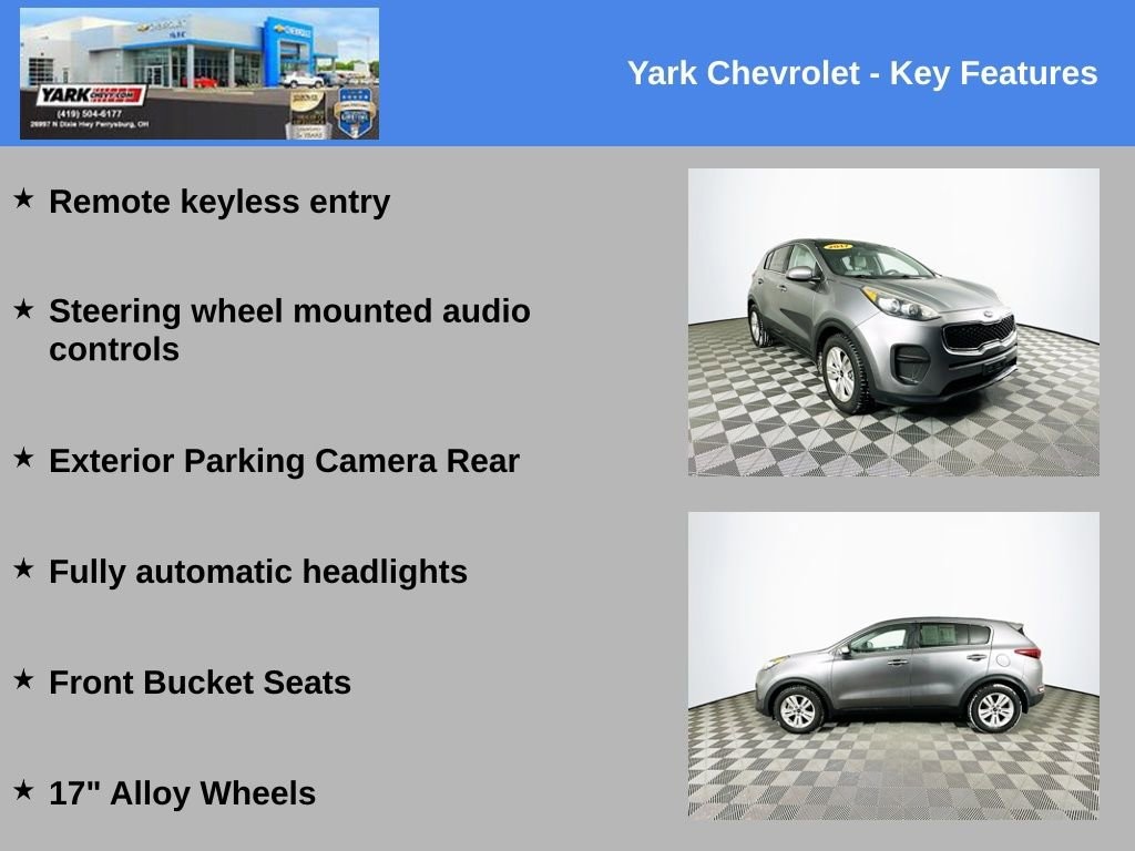 Used 2017 Kia Sportage LX SUV