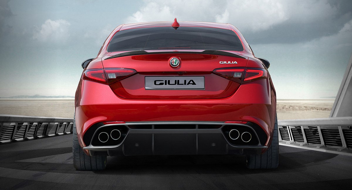 2016 Alfa Romeo Giulia Rear