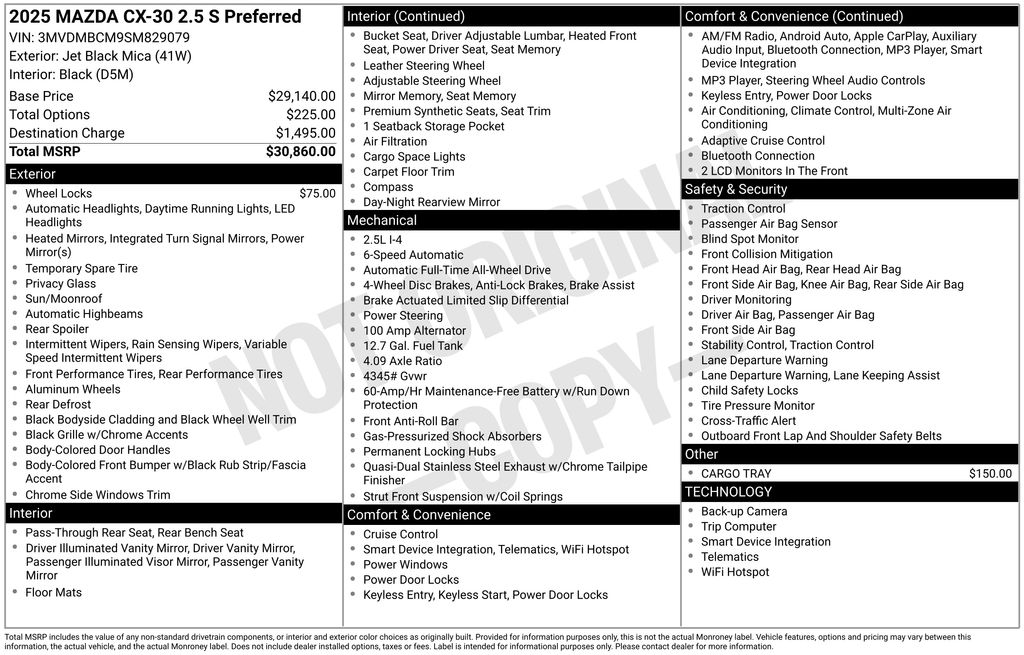 2025 Mazda CX-30 Preferred - Photo 41