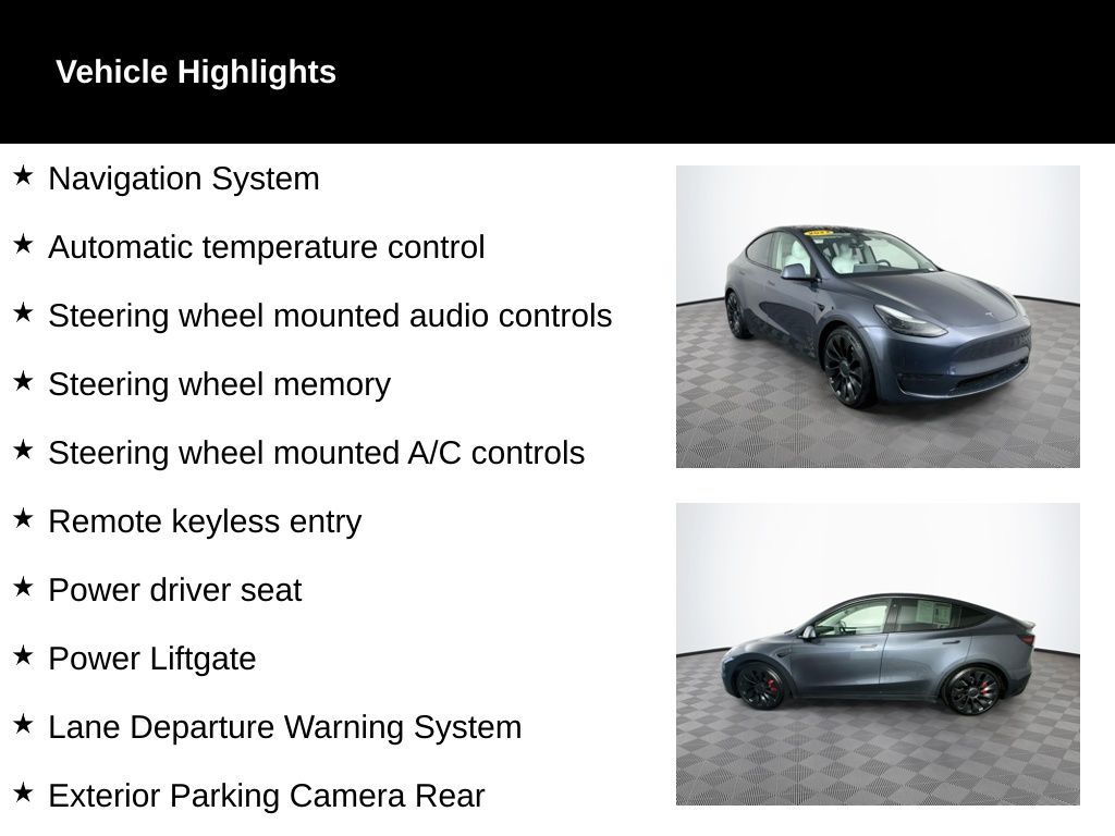 Used 2022 Tesla Model Y Performance with VIN 7SAYGDEF6NF556991 for sale in Toledo, OH