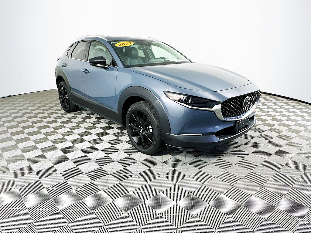 Certified 2022 Mazda CX-30 Turbo Premium with VIN 3MVDMBDY2NM430567 for sale in Toledo, OH