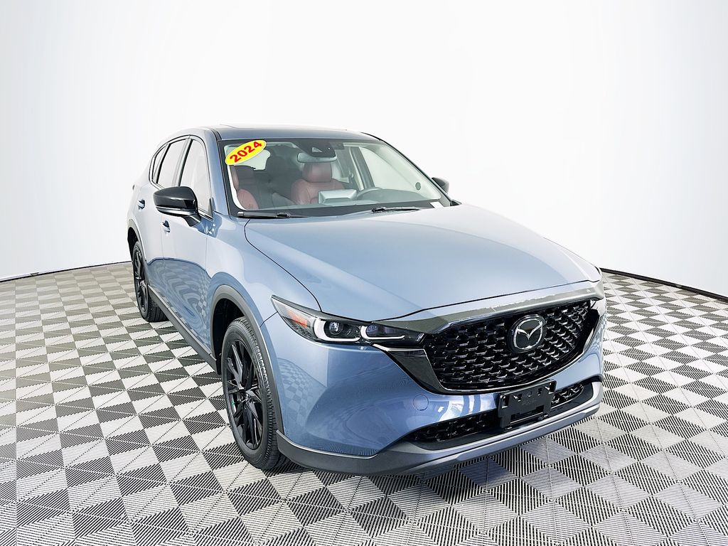 Certified 2024 Mazda CX-5 S Carbon Edition with VIN JM3KFBCL5R0451552 for sale in Toledo, OH