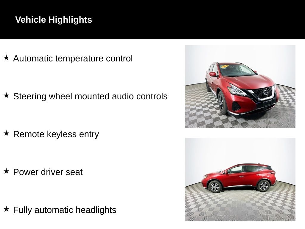 Certified 2020 Nissan Murano SV SUV