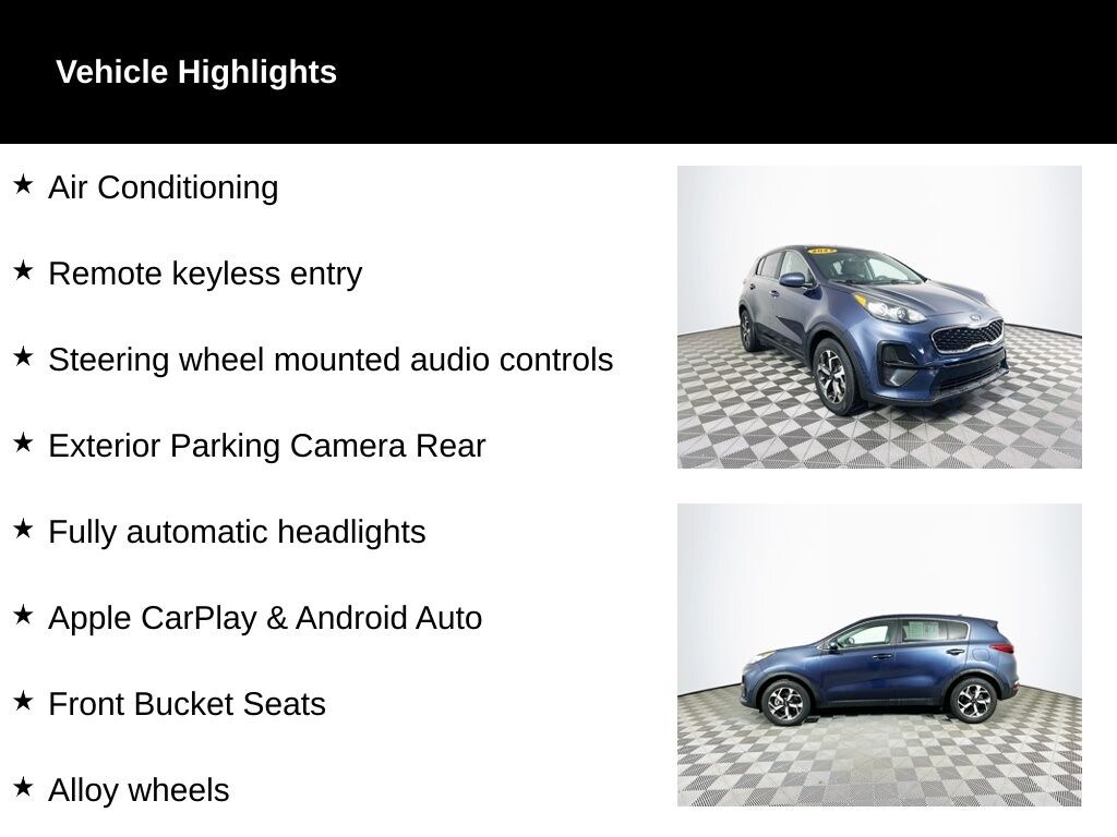 Used 2022 Kia Sportage LX SUV