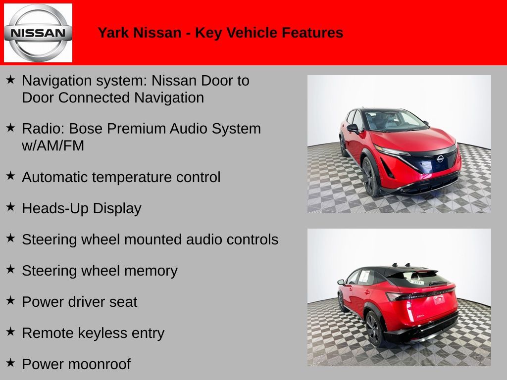 Used 2023 Nissan Ariya Platinum+ with VIN JN1DF0CD9PM706713 for sale in Toledo, OH