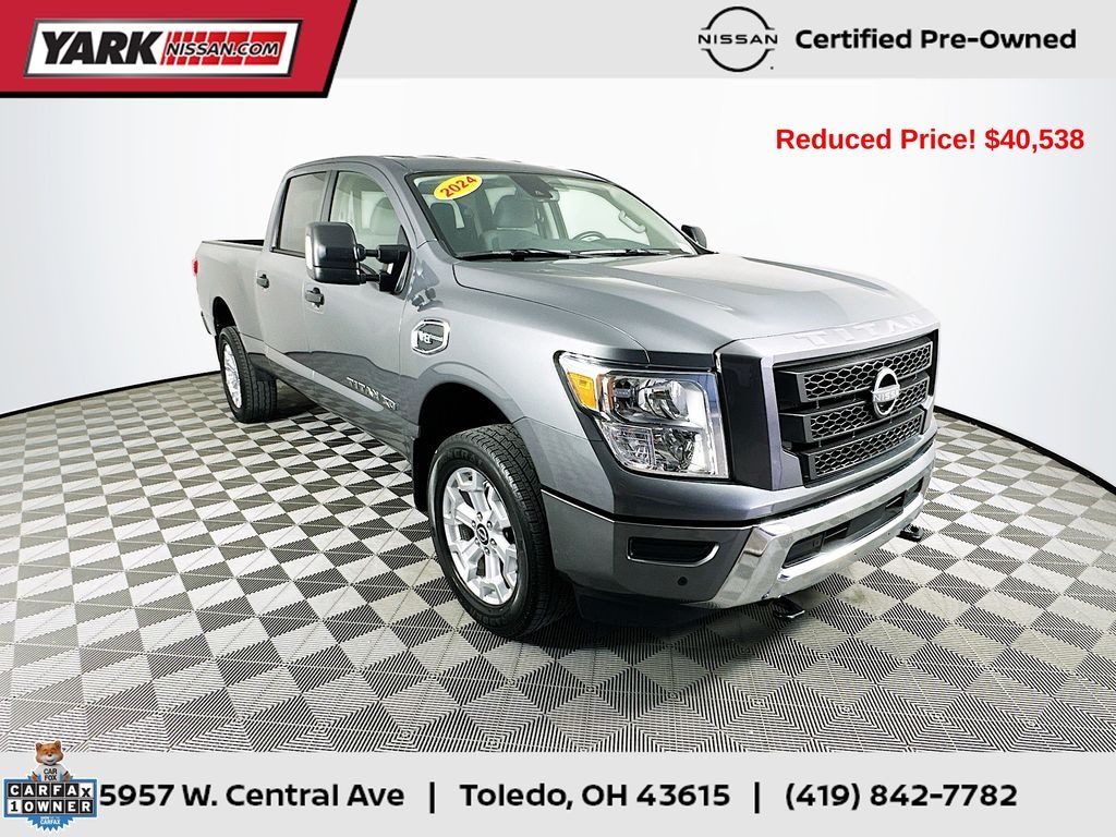 Certified 2024 Nissan Titan XD SV Truck Crew Cab