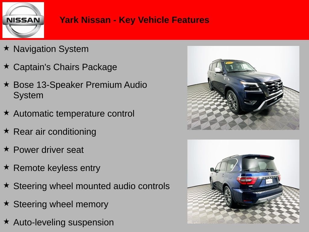 Used 2023 Nissan Armada Platinum SUV