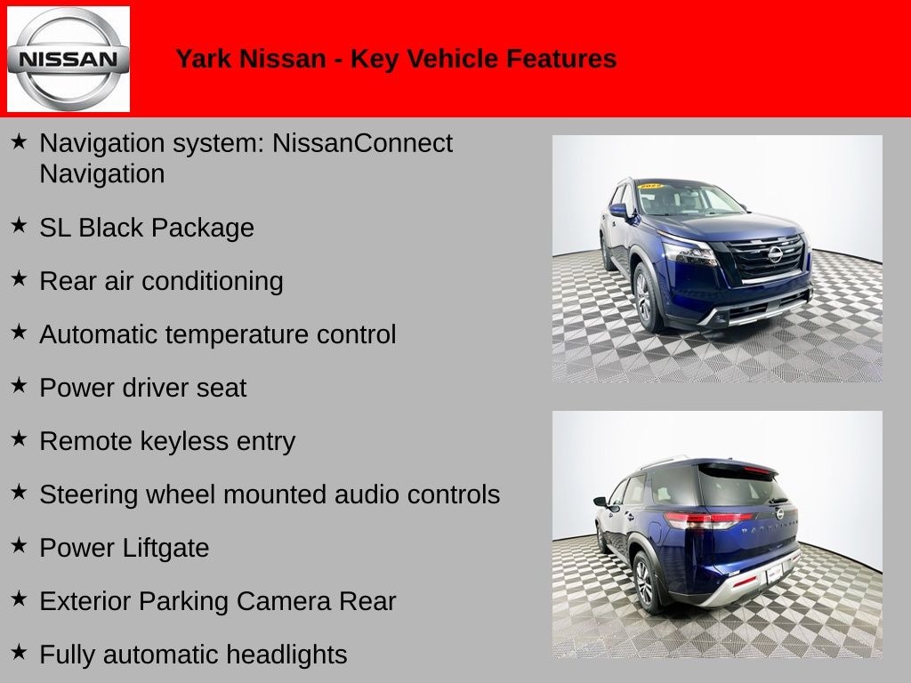 Used 2022 Nissan Pathfinder SL SUV