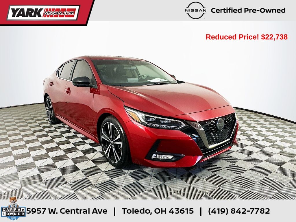 Certified 2023 Nissan Sentra SR Sedan