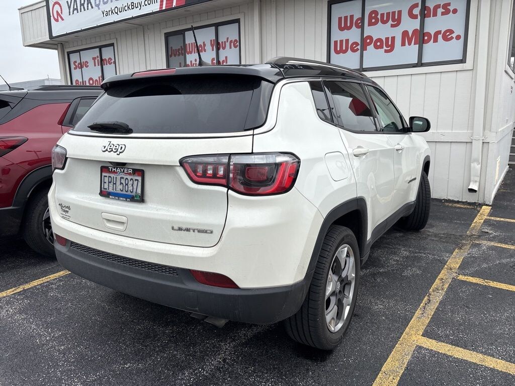 Used 2019 Jeep Compass Limited 4x4 SUV