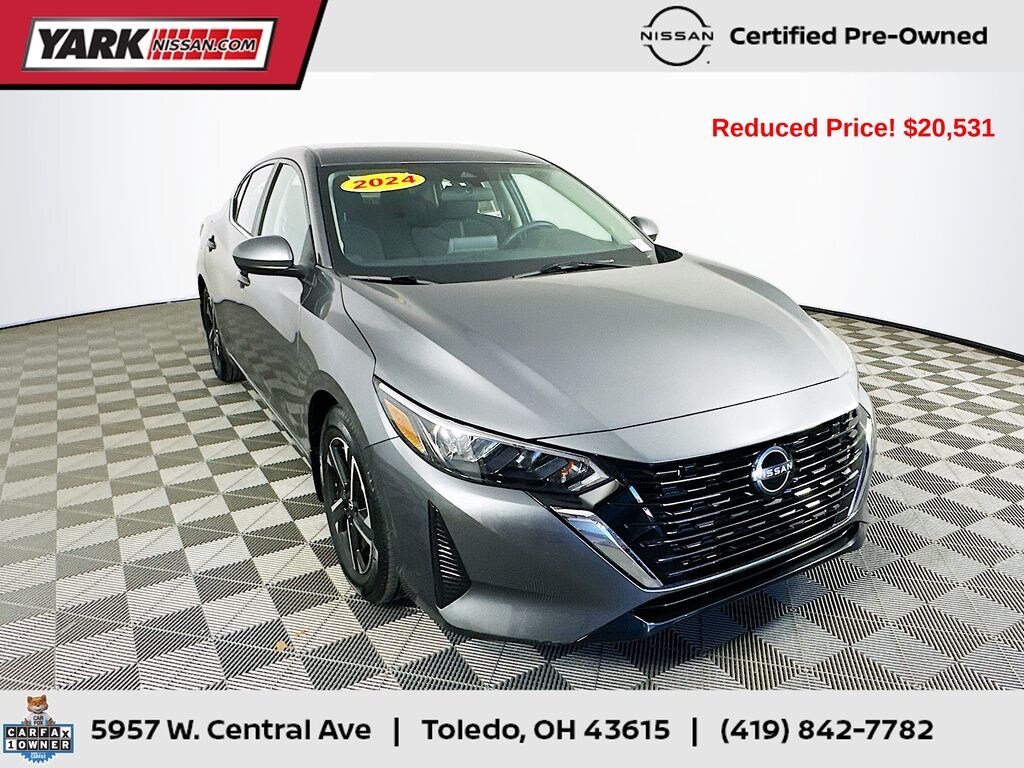 Certified 2024 Nissan Sentra SV Sedan