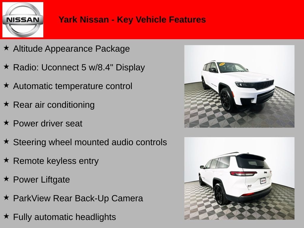 Used 2024 Jeep Grand Cherokee L Laredo SUV