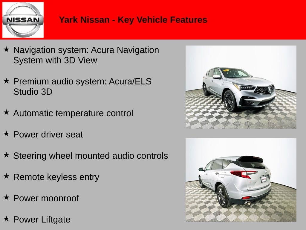 Used 2021 Acura RDX A-Spec Package SUV