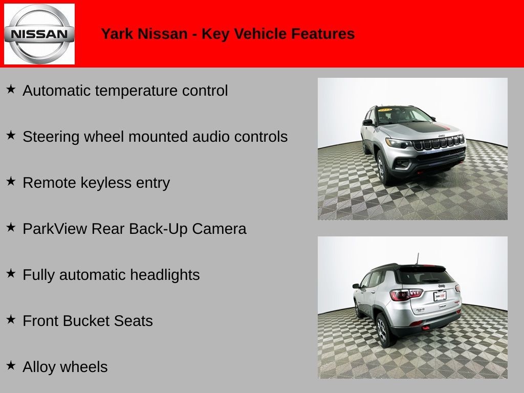 Used 2022 Jeep Compass Trailhawk SUV