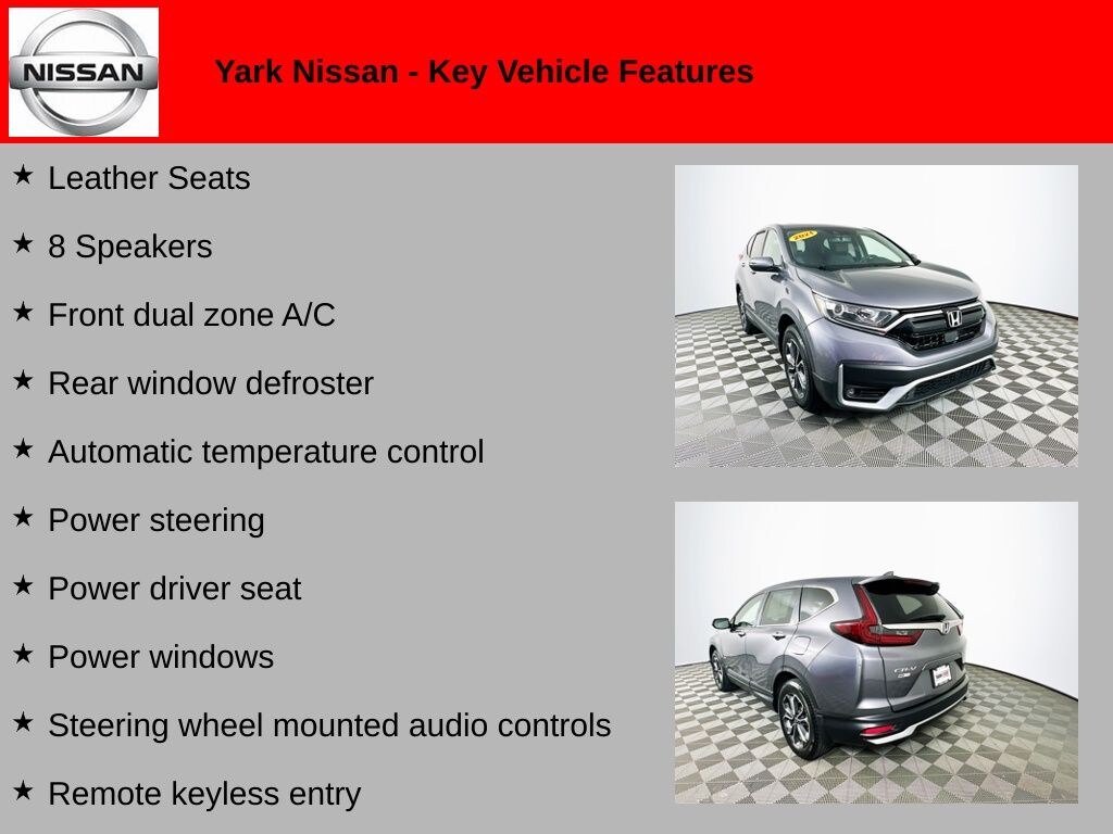 Certified 2021 Honda CR-V EX-L AWD SUV