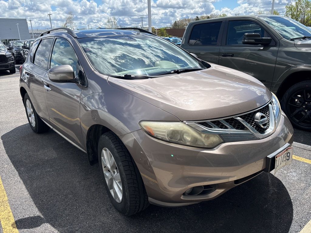 Used 2011 Nissan Murano SL with VIN JN8AZ1MW7BW180709 for sale in Toledo, OH