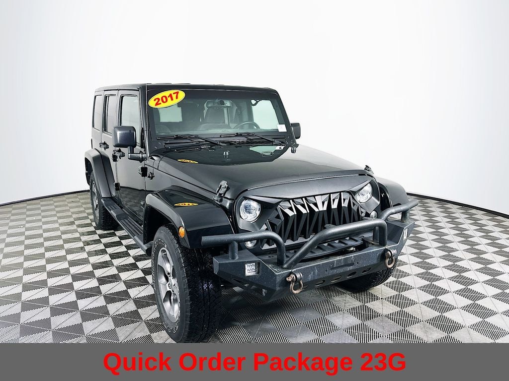 Used 2017 Jeep Wrangler JK Unlimited Sahara 4x4 SUV