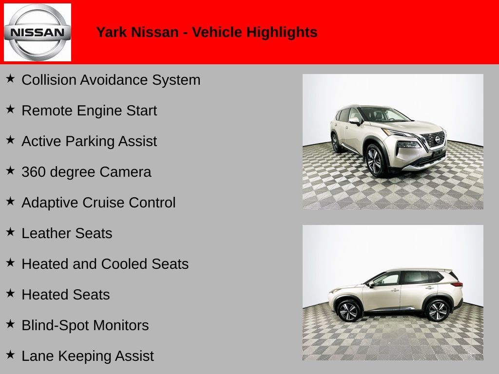 Certified 2023 Nissan Rogue Platinum SUV