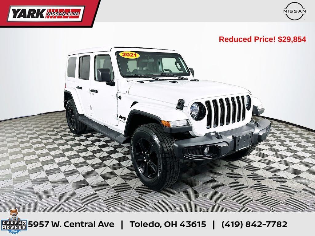 Used 2021 Jeep Wrangler Unlimited Sahara SUV
