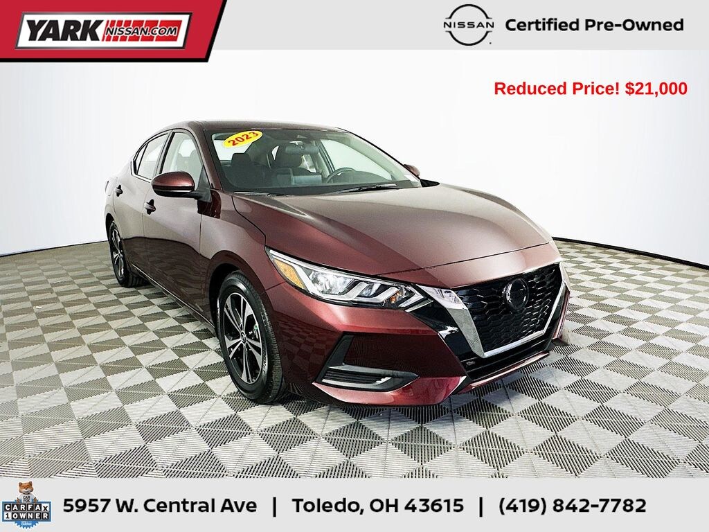 Certified 2023 Nissan Sentra SV Sedan