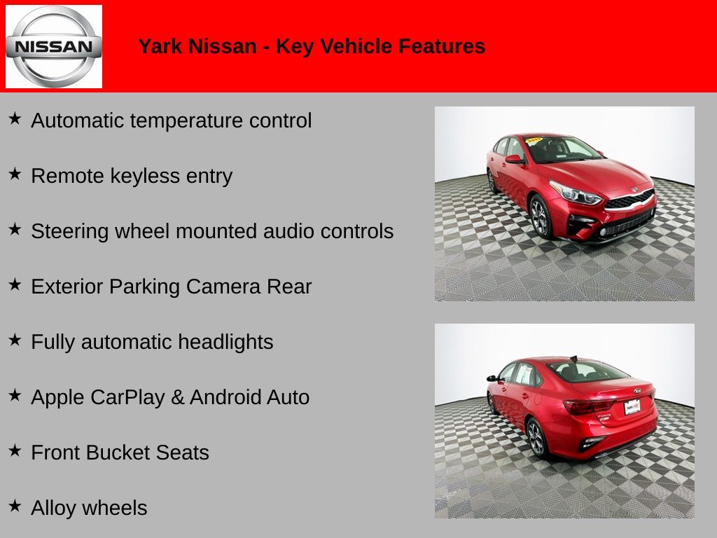 Used 2019 Kia FORTE LXS with VIN 3KPF24ADXKE136336 for sale in Toledo, OH