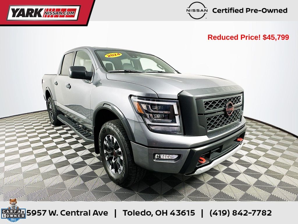 Certified 2024 Nissan Titan PRO-4X Truck Crew Cab