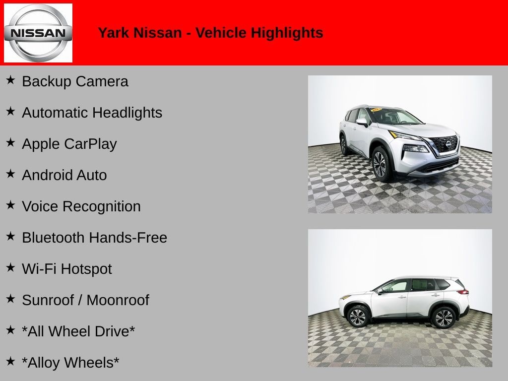 Certified 2023 Nissan Rogue SV SUV