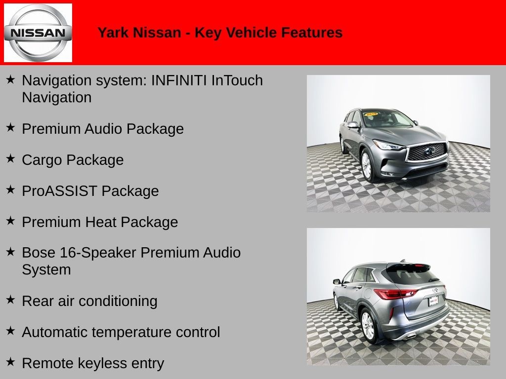 Used 2019 INFINITI QX50 ESSENTIAL SUV