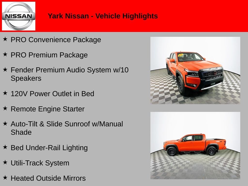 Certified 2025 Nissan Frontier PRO-4X Truck Crew Cab