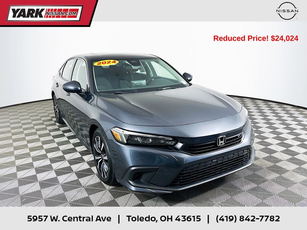 Used 2024 Honda Civic EX Sedan