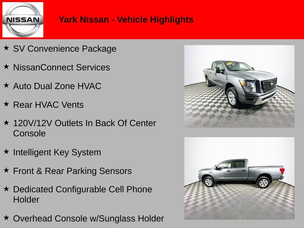 Certified 2024 Nissan Titan XD SV Truck Crew Cab