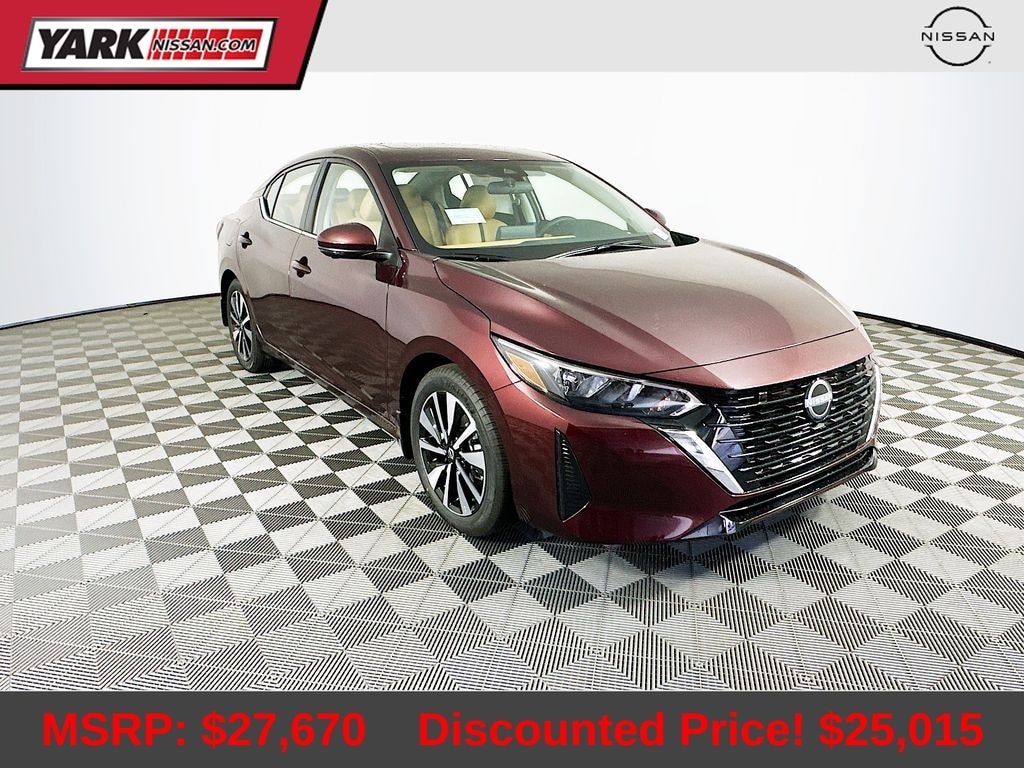 New 2025 Nissan Sentra SV Sedan